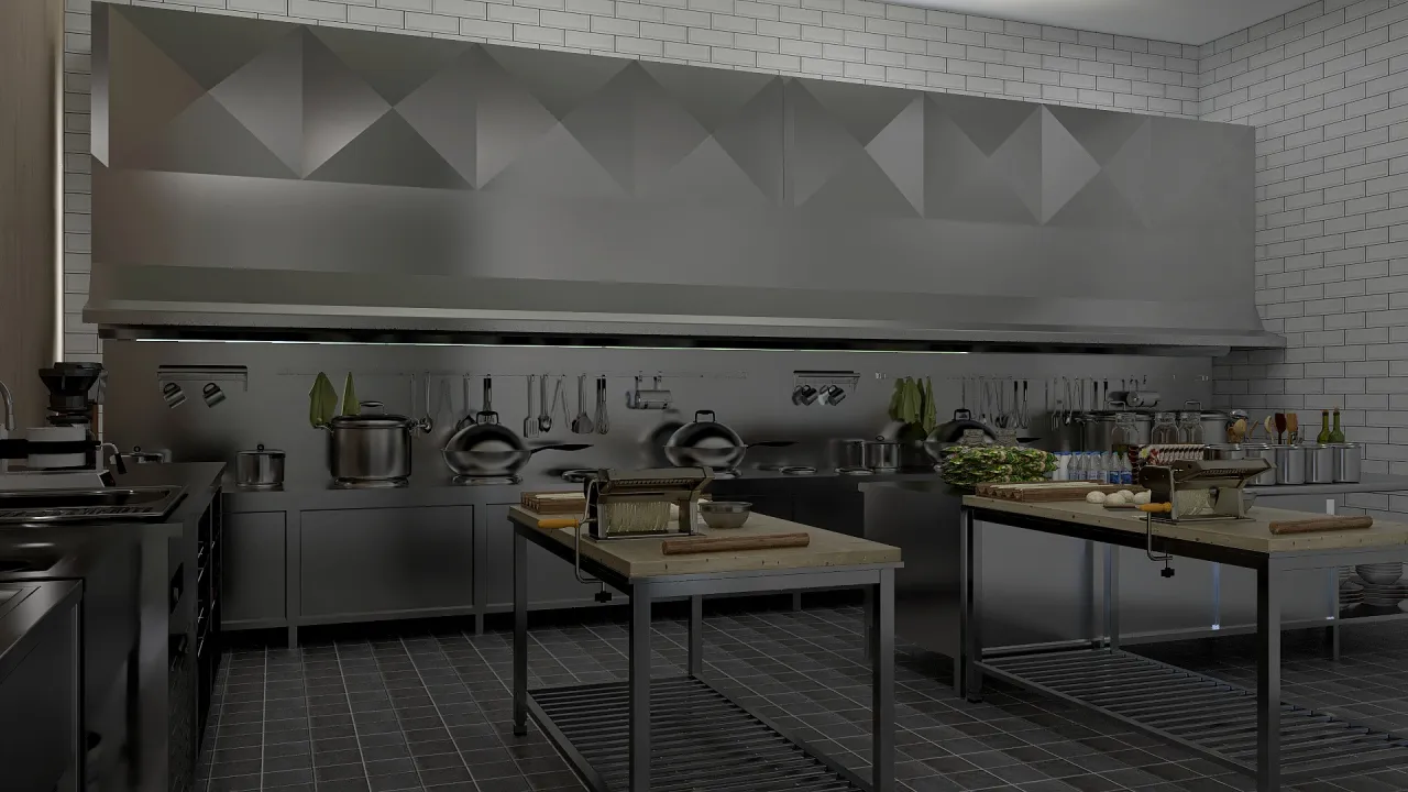 Kitchen 3d design renderings