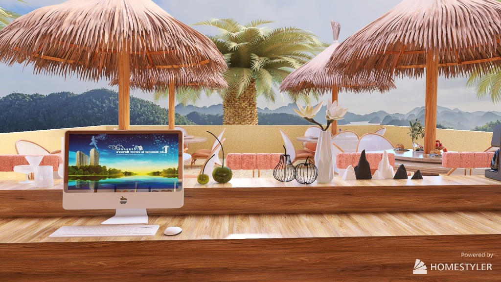 #BakeryContest Tropical 3d design renderings