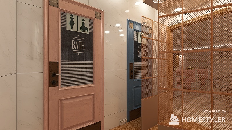 Toilets 3d design renderings