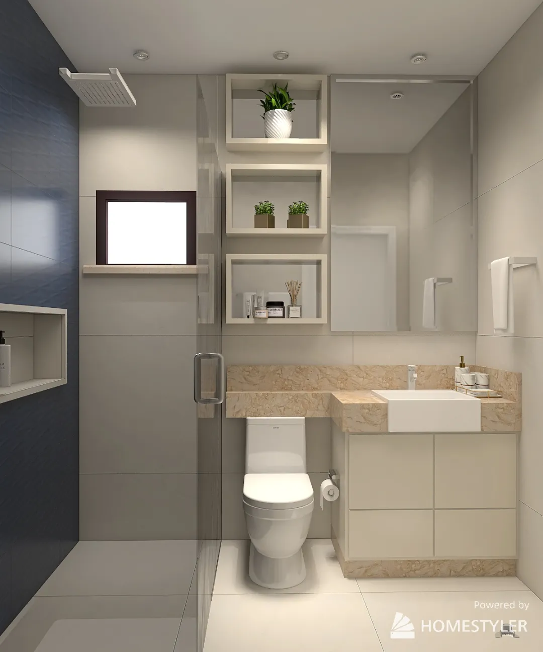 Rebecca - 29/06/2022 - Banheiro 3d design renderings
