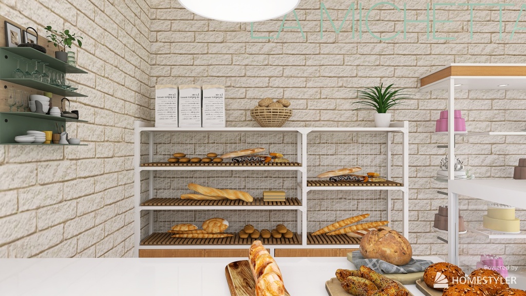 #Bakery Contest 3d design renderings