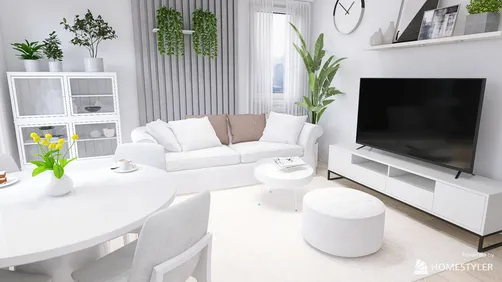 White apartment