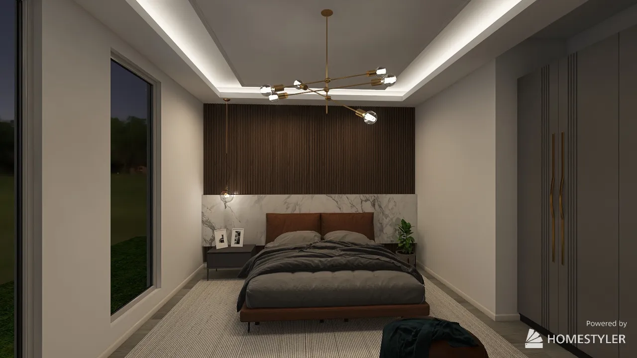 Bedroom 3d design renderings