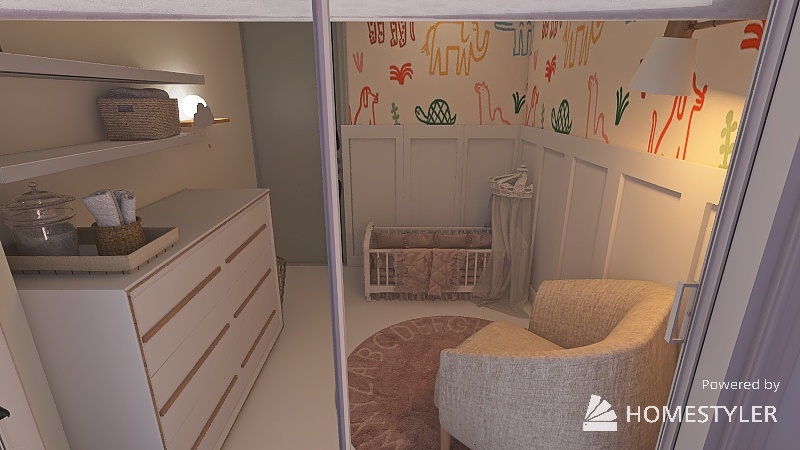 Quarto Bebê | MA 3d design renderings