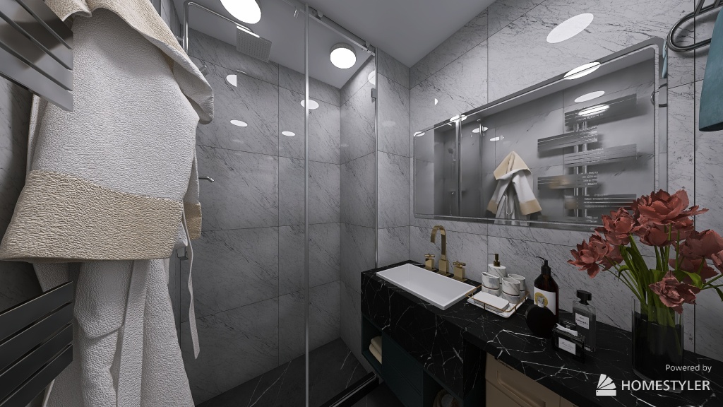 4 разных дизайна ванной к 3d design renderings