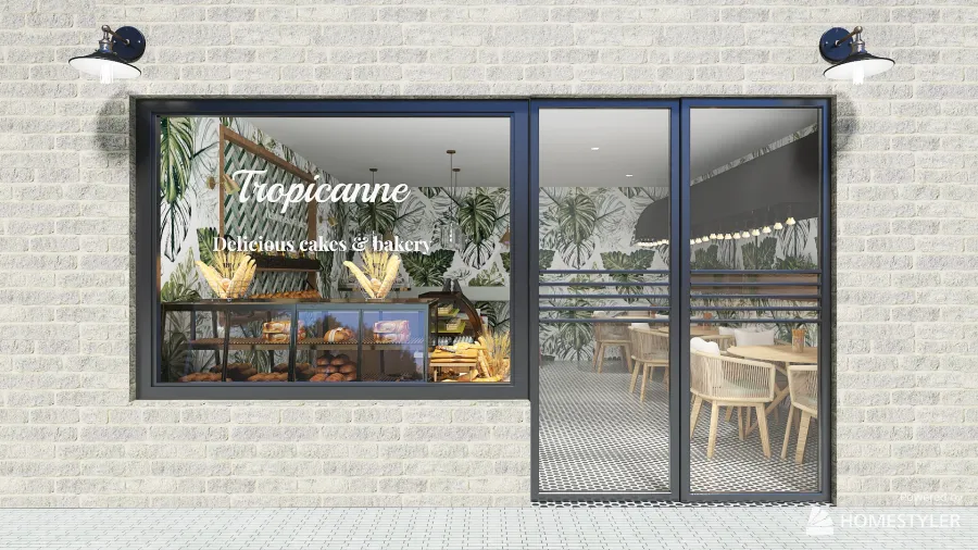 #BakeryContest  Tropicanne 3d design renderings