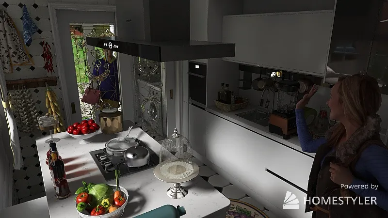 Kitchen 3d design renderings