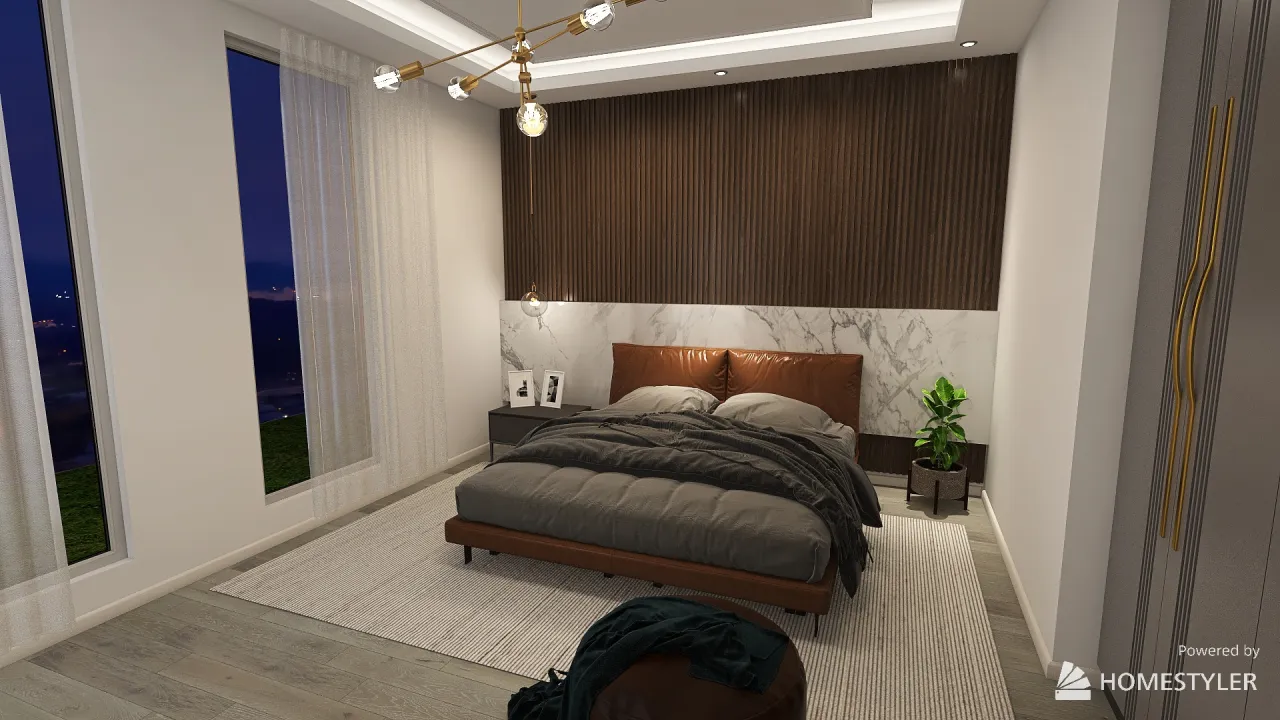 Bedroom 3d design renderings