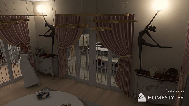 Ground Floor House - Top Master Suite 3d design renderings