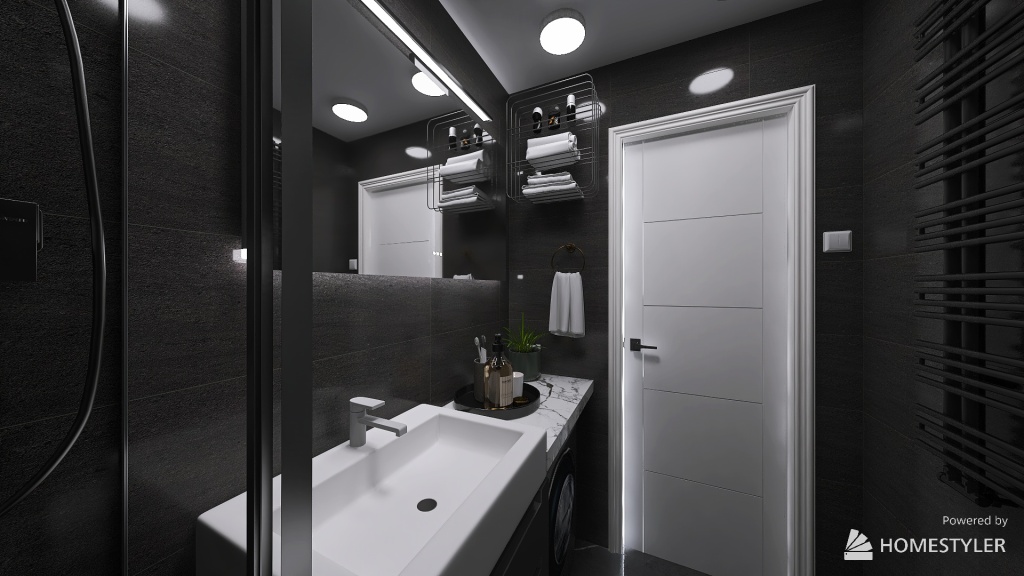 4 разных дизайна ванной к 3d design renderings