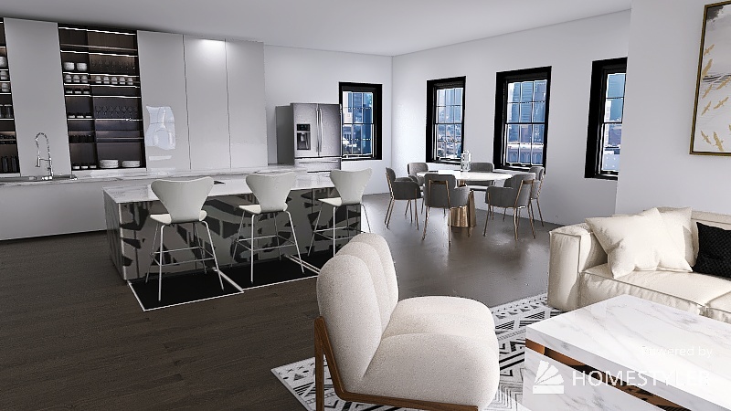 【System Auto-save】Apartment 3d design renderings