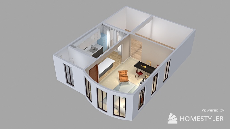 Residencia Gavilan 3d design renderings