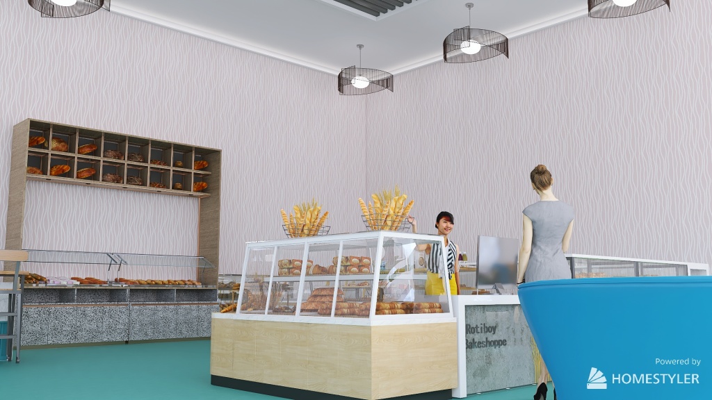 NADA#BakeryContest 3d design renderings