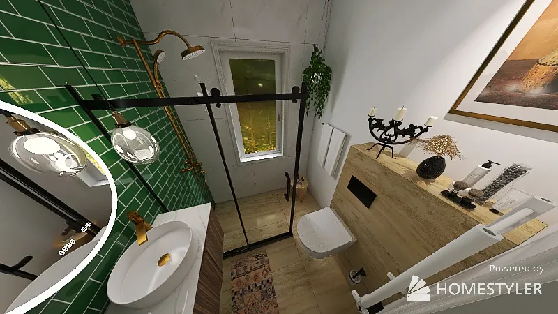 BEATKA łazienka 1 3d design renderings