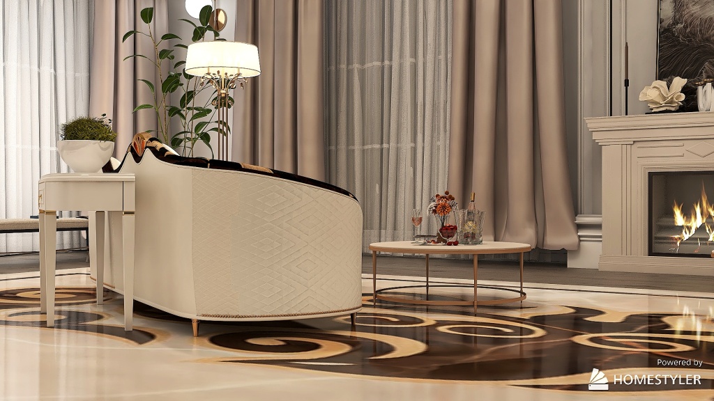 #BrunchContest LuxuryBrunch 3d design renderings