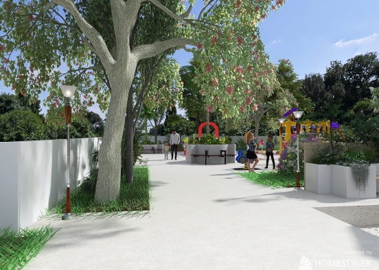 A day in the park Design Rendering