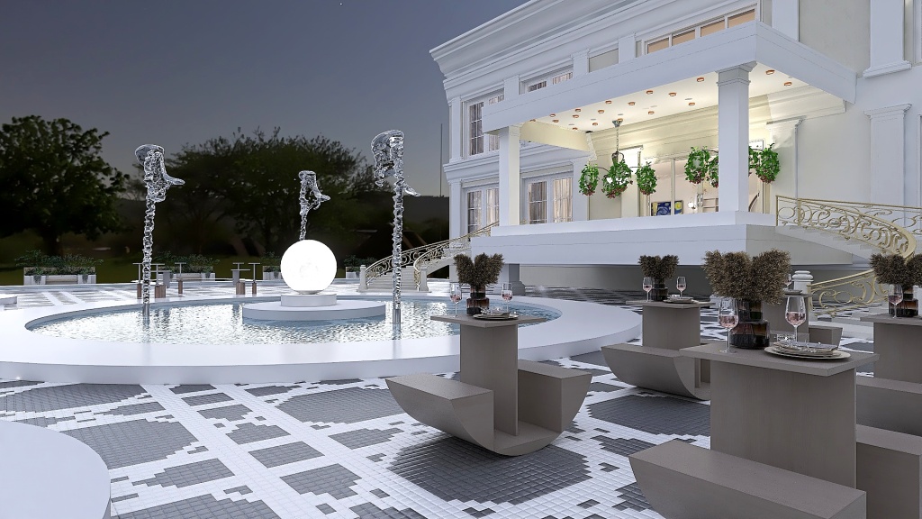 #BrunchContest LuxuryBrunch 3d design renderings