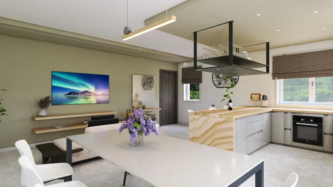 Mattia Coltri - Appartamento Unico 3d design renderings