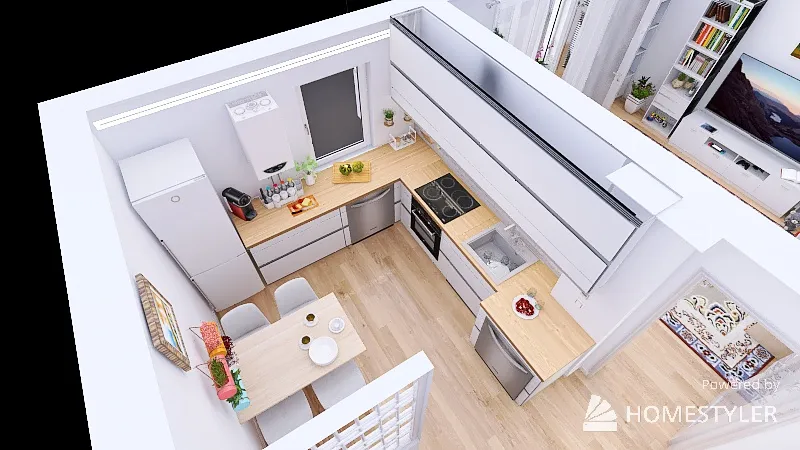 Living room test Zorilor2021 3d design renderings