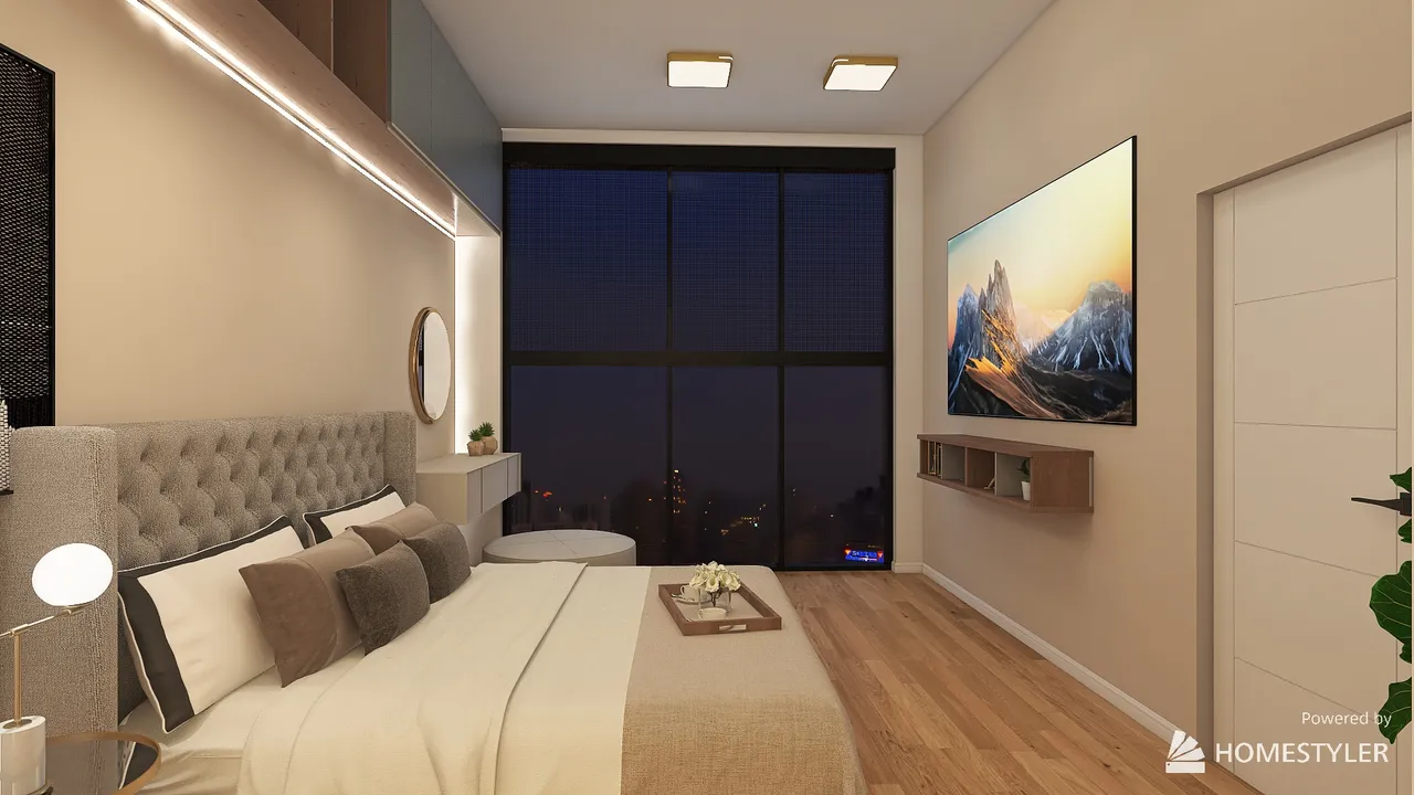 MasterBedroom 3d design renderings