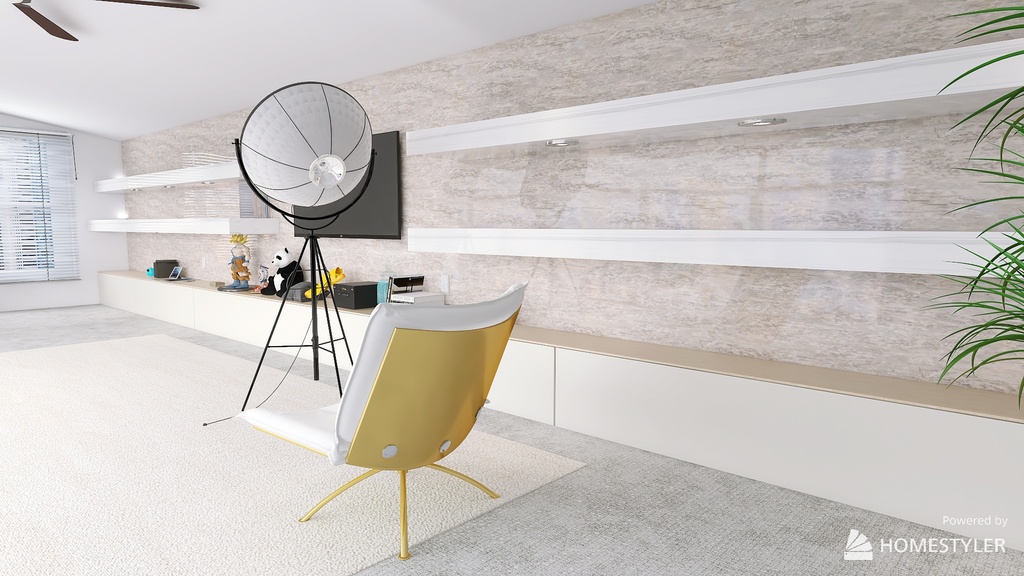 Office 3d design renderings