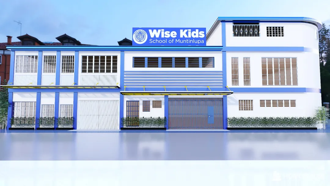 WISE KIDS SCHOOL 3d design renderings