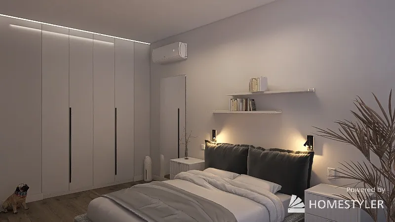 bedroom 3d design renderings