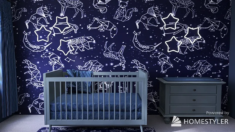 Eisley's Constellation Room 3d design renderings