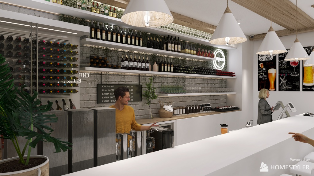 #BrunchContest - THE Eatery 3d design renderings