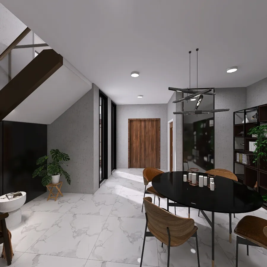 Casa De Los Grises 3d design renderings