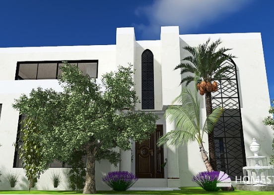 traditional house Design Rendering