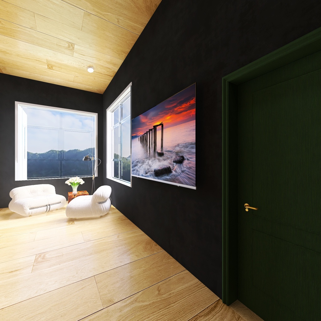 Guest Bed 3 3d design renderings