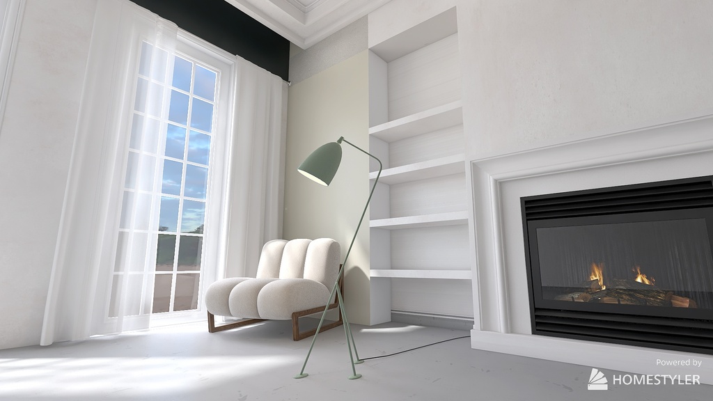 Room 1 Classic Black and White design ideas & pictures (73 sqm)Homestyler