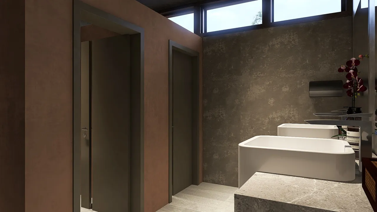 Bathroom 3d design renderings