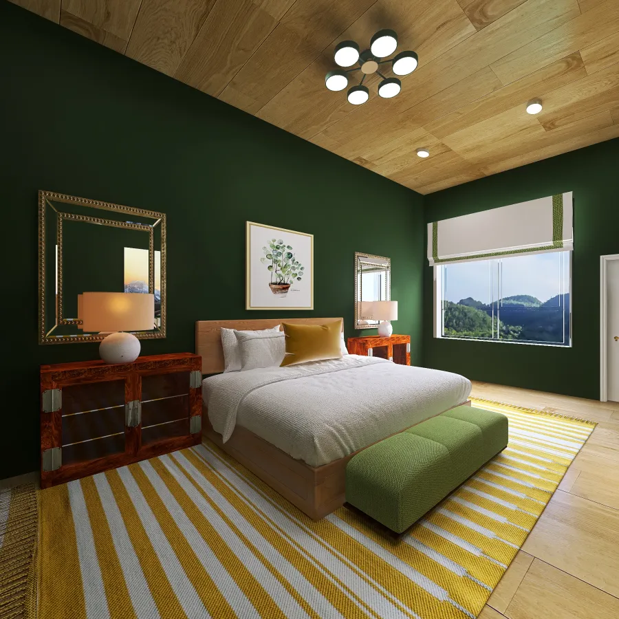 Guest Bed 2 3d design renderings