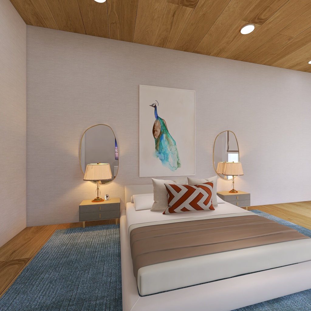 Guest Bed 1 3d design renderings