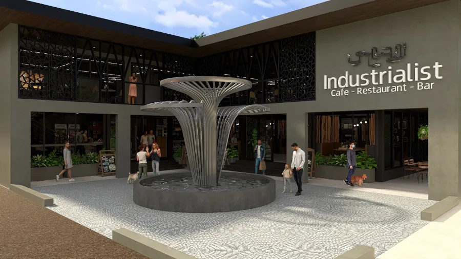 #BrunchContest / Industrialist  / cafe, restaurant and bar 3d design renderings