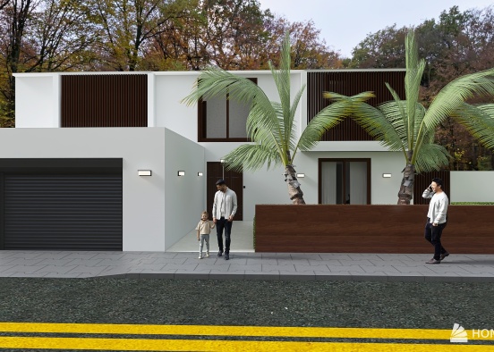 Beverly Hills home Design Rendering