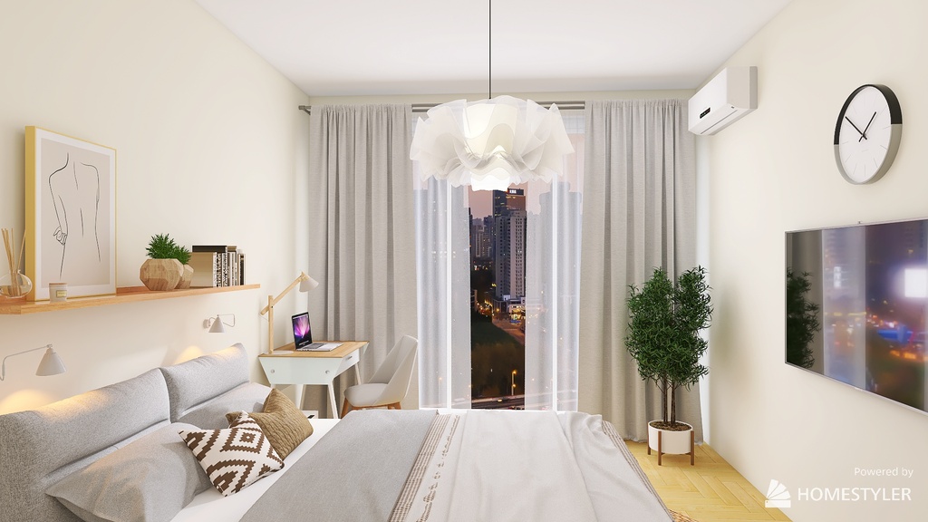 Летнее утро 3d design renderings