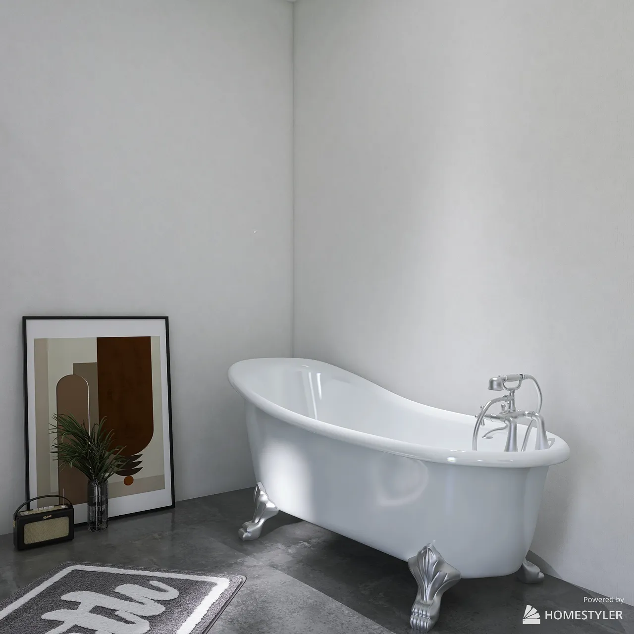 Bathroom 3d design renderings