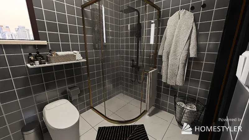 Bathroom 3d design renderings