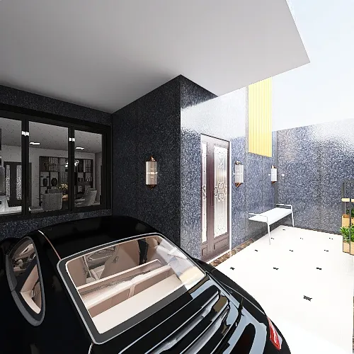 The Lan House 3d design renderings
