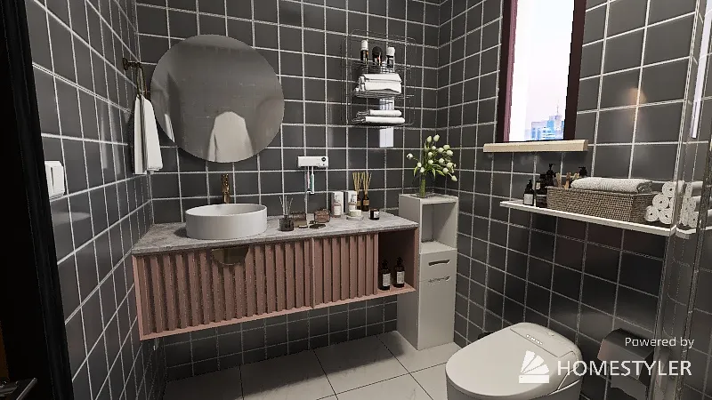 Bathroom 3d design renderings