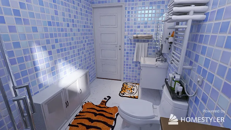 Bathroom 3d design renderings