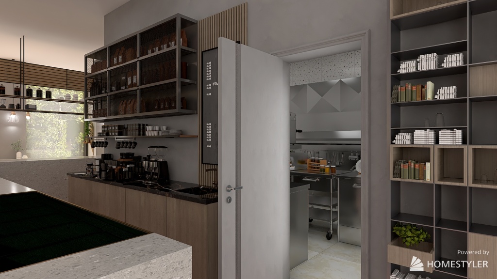 #BrunchContest / restaurant/ 3d design renderings