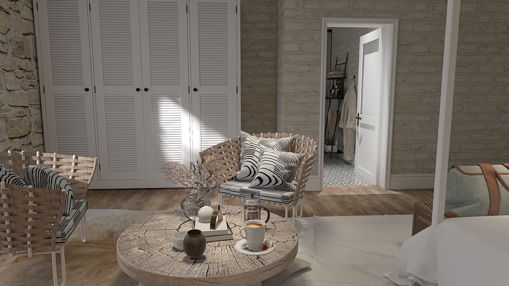 Bedroom1 3d design renderings