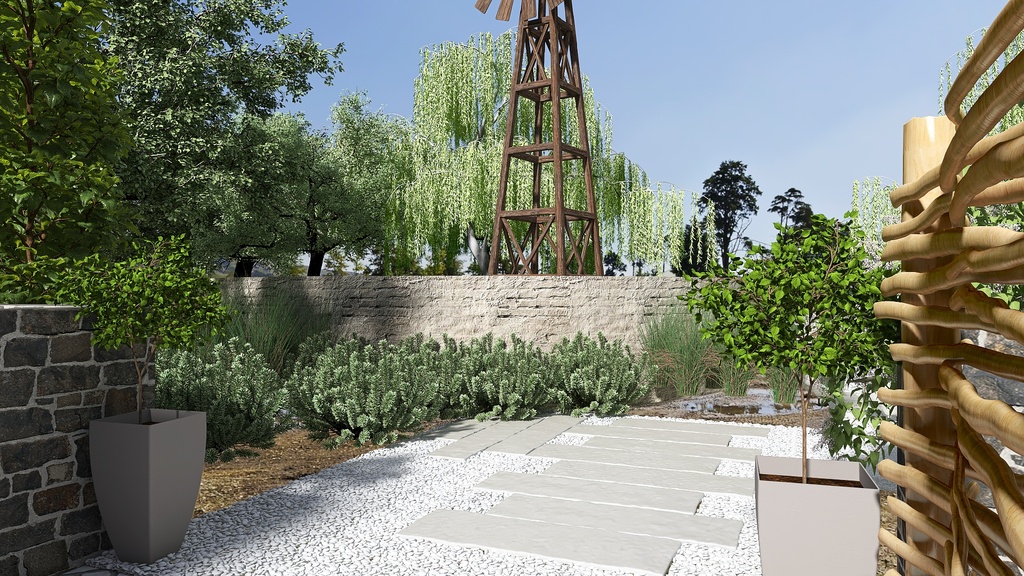 An African Experience! 3d design renderings