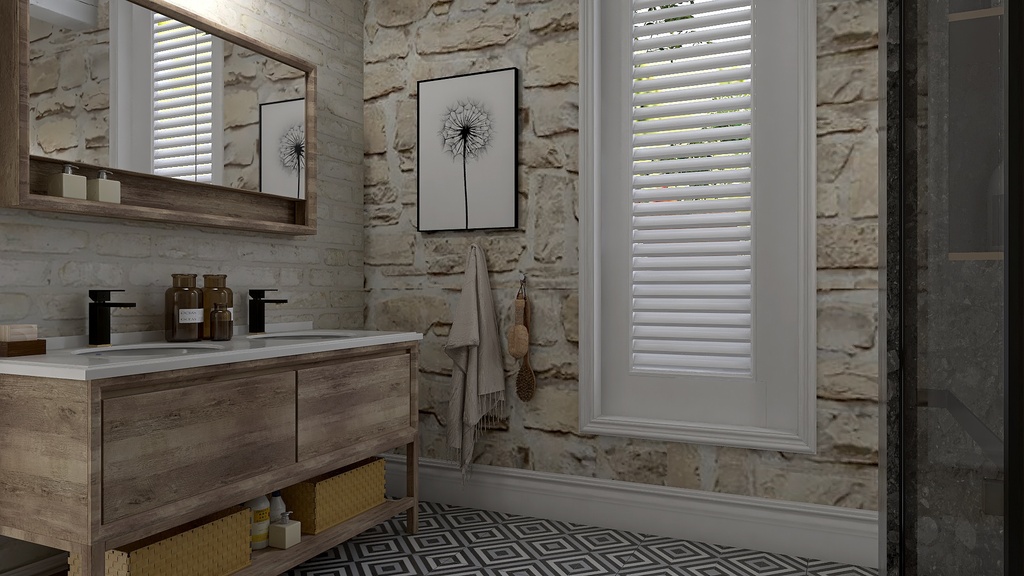 Bathroom1 3d design renderings
