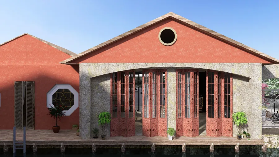#BrunchContest Il Ristorante Lily Luna 3d design renderings