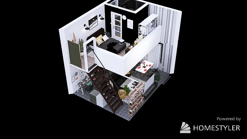 Javi y Seba Home 3d design renderings